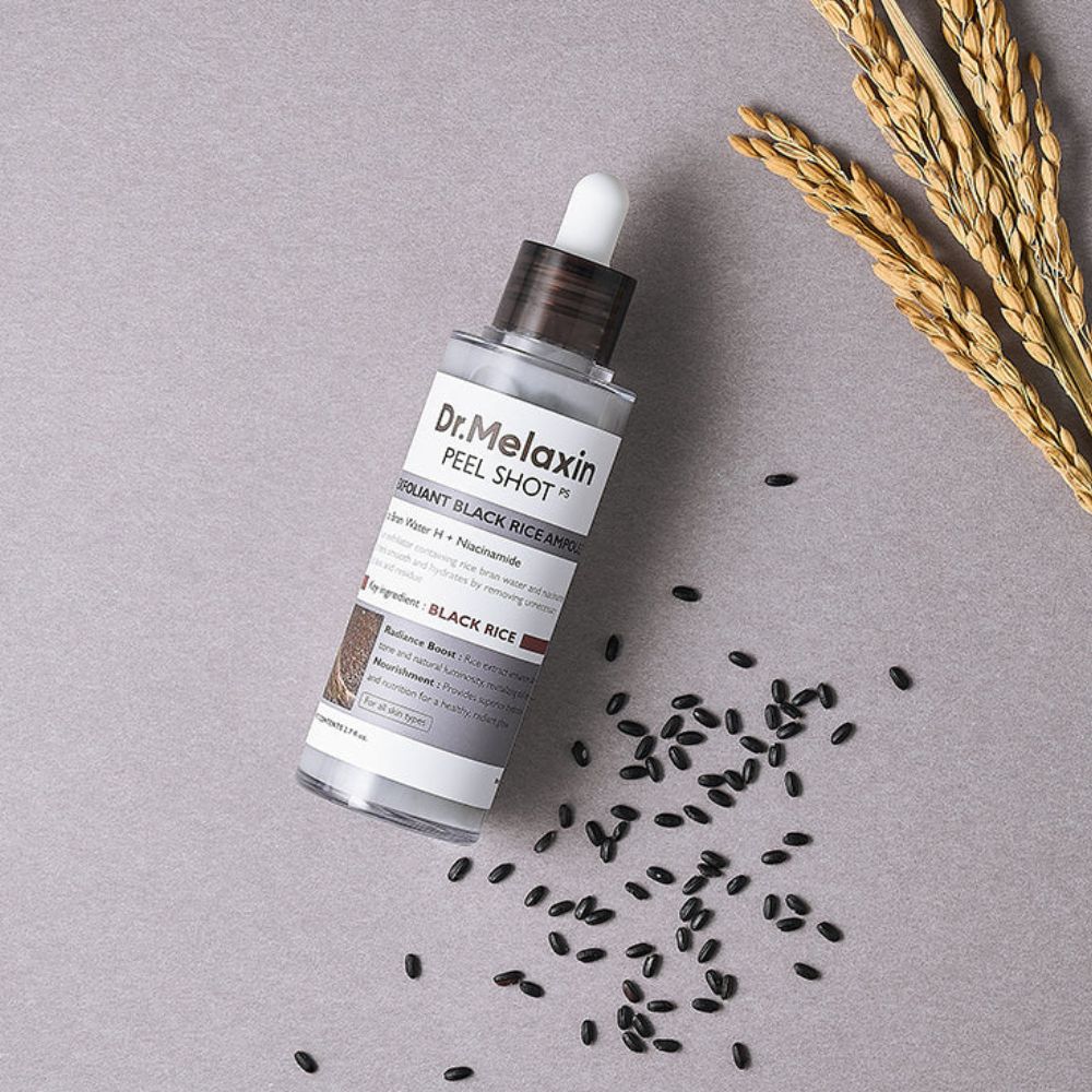 Dr. Melaxin Peel Shot Exfoliating Black Rice Serum