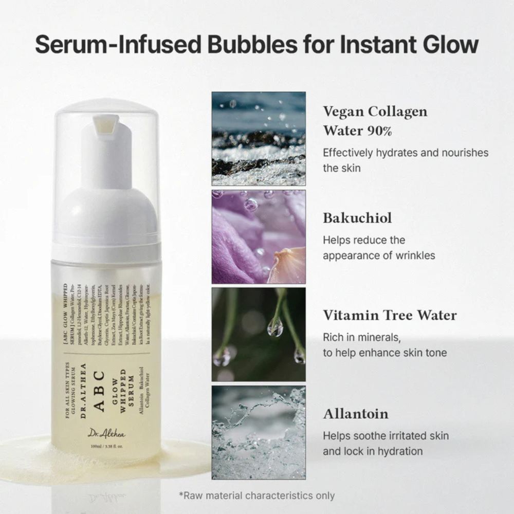 Dr. Althea ABC Glow Whipped Serum Foam 