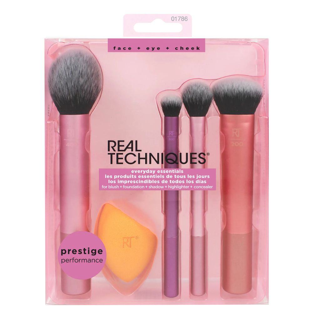 Real Techniques Everyday Essentials Makeup Brush Set