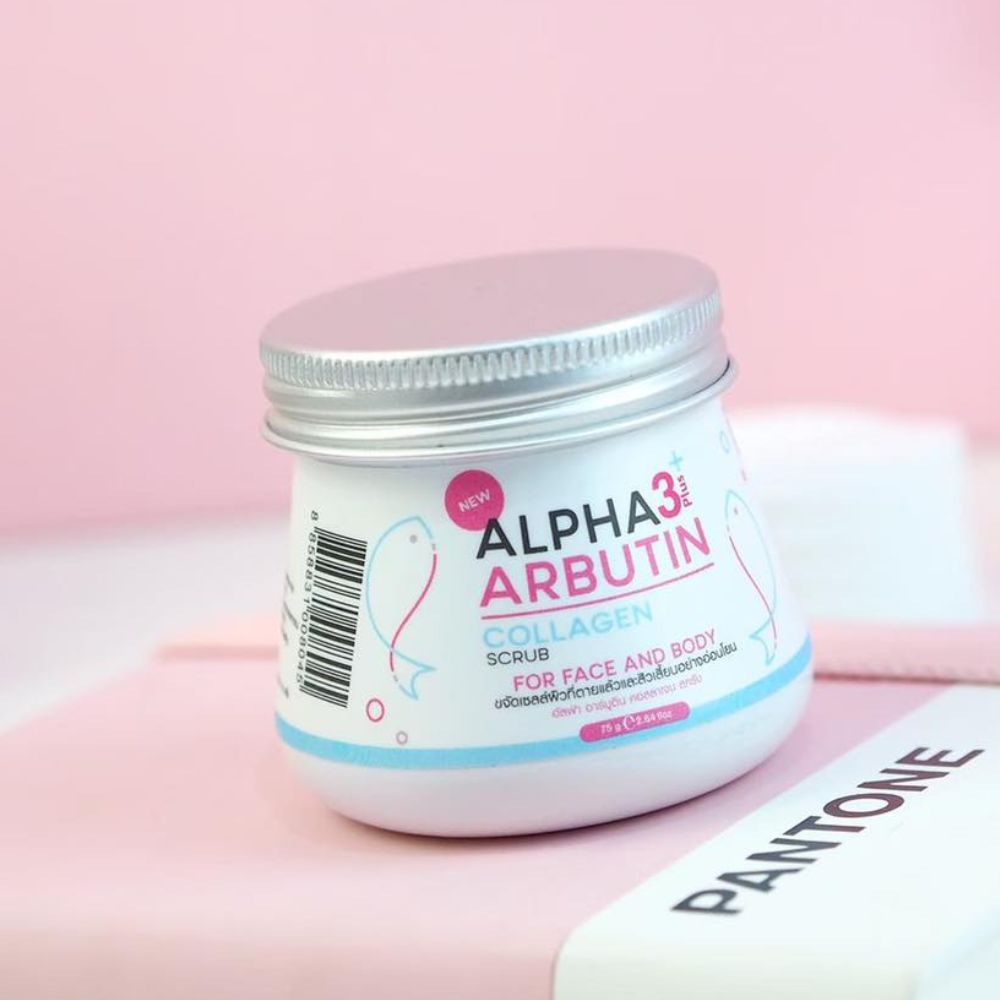 Precious Skin Alpha Arbutin & Collagen Scrub