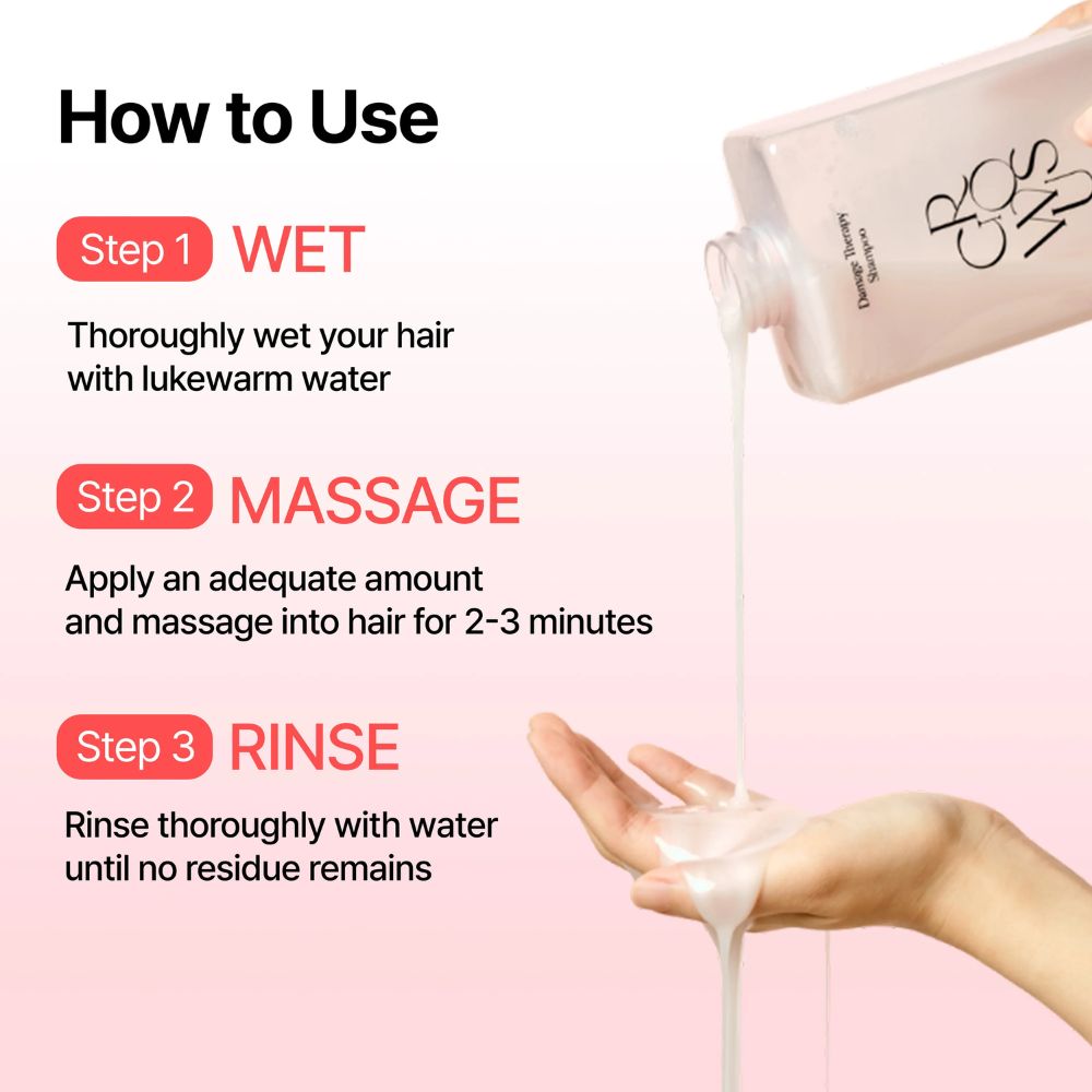 Growus Damage Therapy Shampoo EX 
