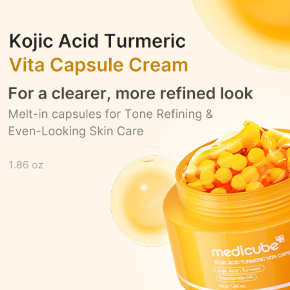 Medicube Kojic Acid Turmeric Vita Capsule Cream
