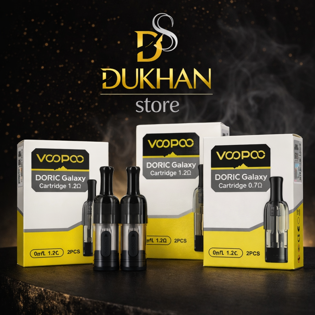 VOOPOO Doric Galaxy Cartridges 0.7Ω &amp; 1.2Ω – Dukhan Store