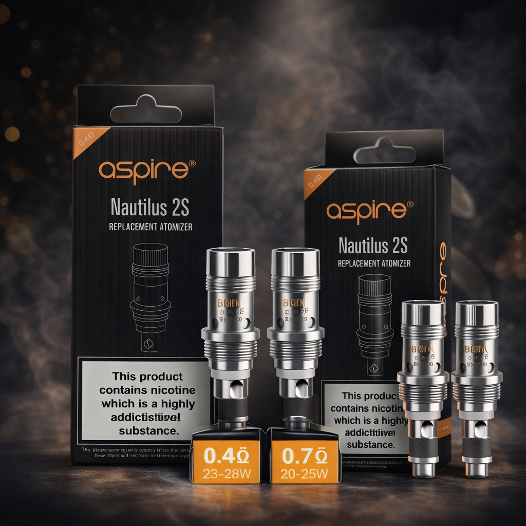 كويلات Nautilus 2S Replacement Coils الأصلية لأجهزة  aspire 