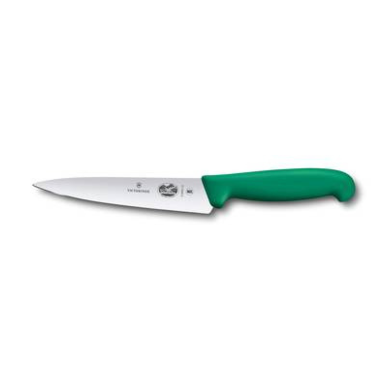 سكين المطبخ 15 سم Victorinox - مقبض أخضر