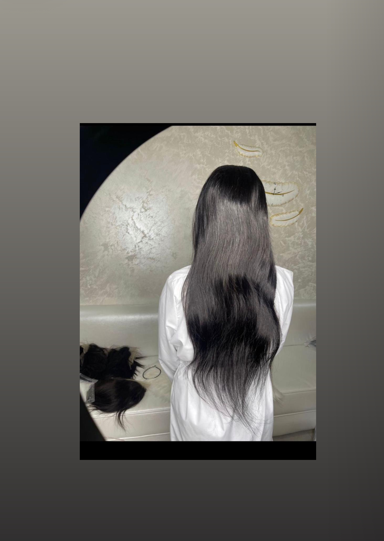 شعر طبيعي مستعار للنساء