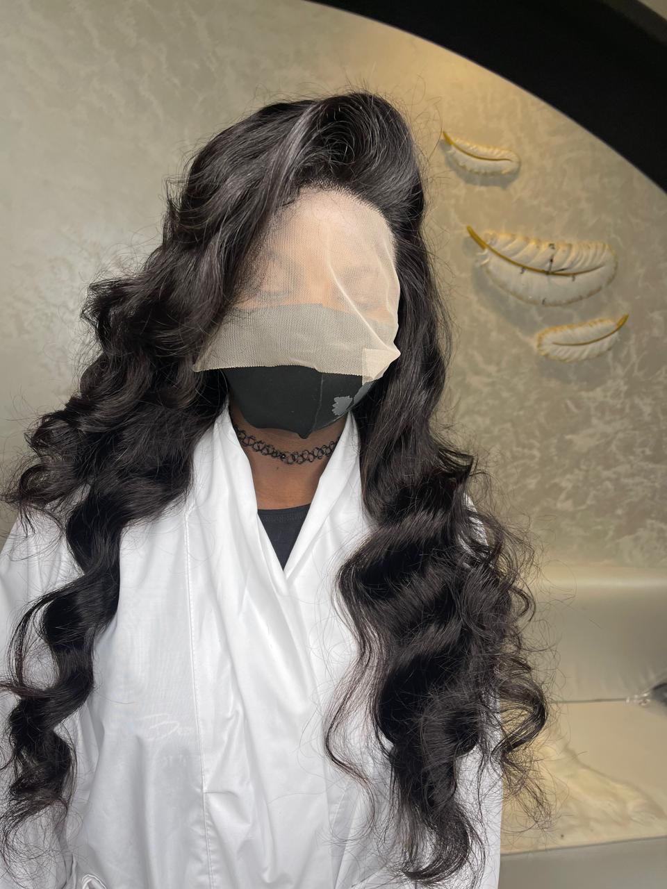 باروكة شعر طويل