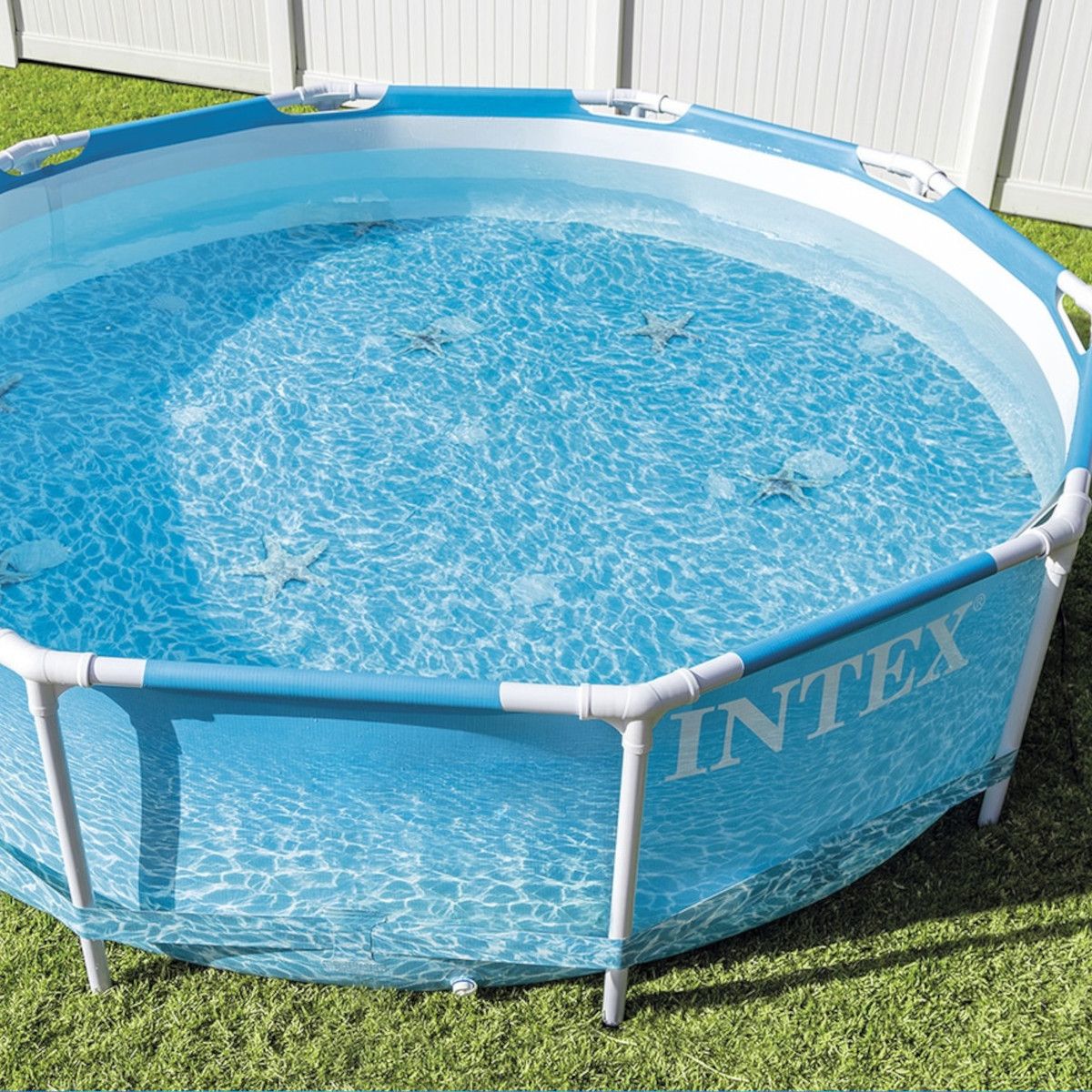  Beachside Metal Frame Pool 305x76 cm - Water Toys and swimming pools - INTEX 