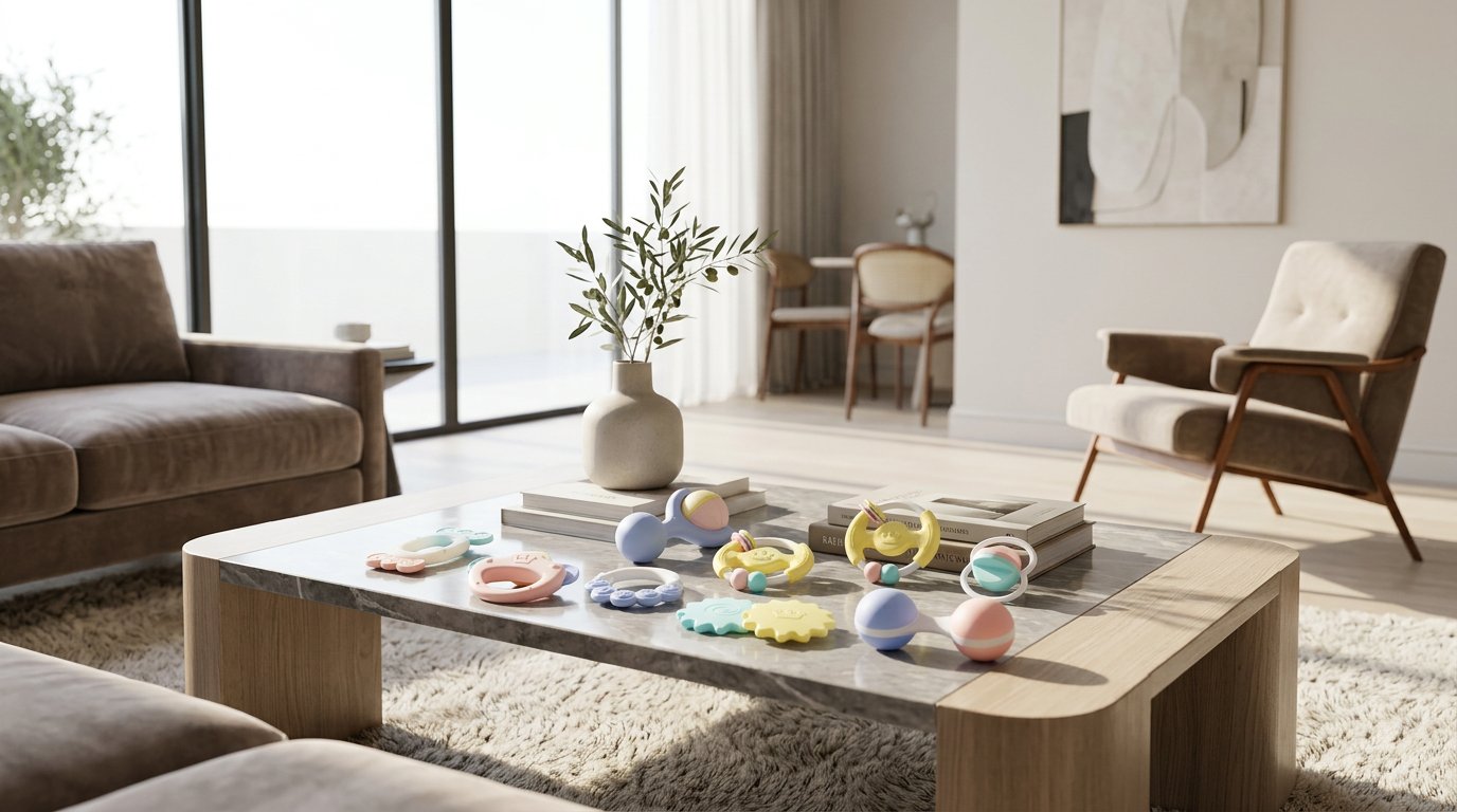 Baby Teethers And Rattles Set - The World Of Newborns And Toddlers 