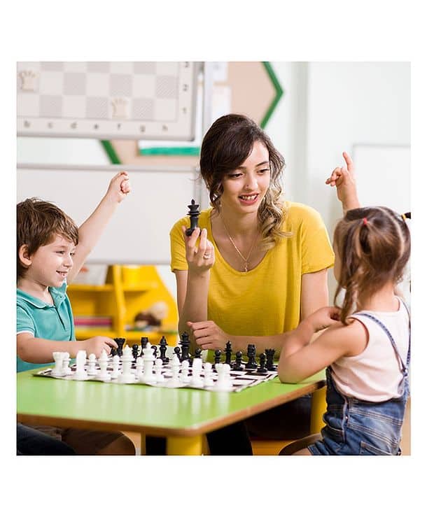  انكيت - لعبة شطرنج - 40×40 سم - العاب لوحية تعليمية 