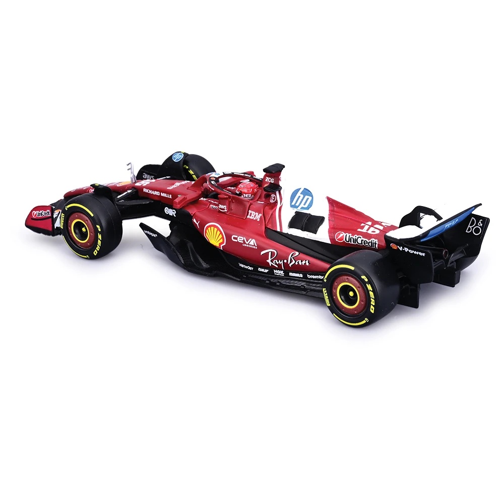 سيارة فيراري SF-25 شارل لوكلير من طراز F1 من بوراجو سيجنتشر بمقياس 1/43 