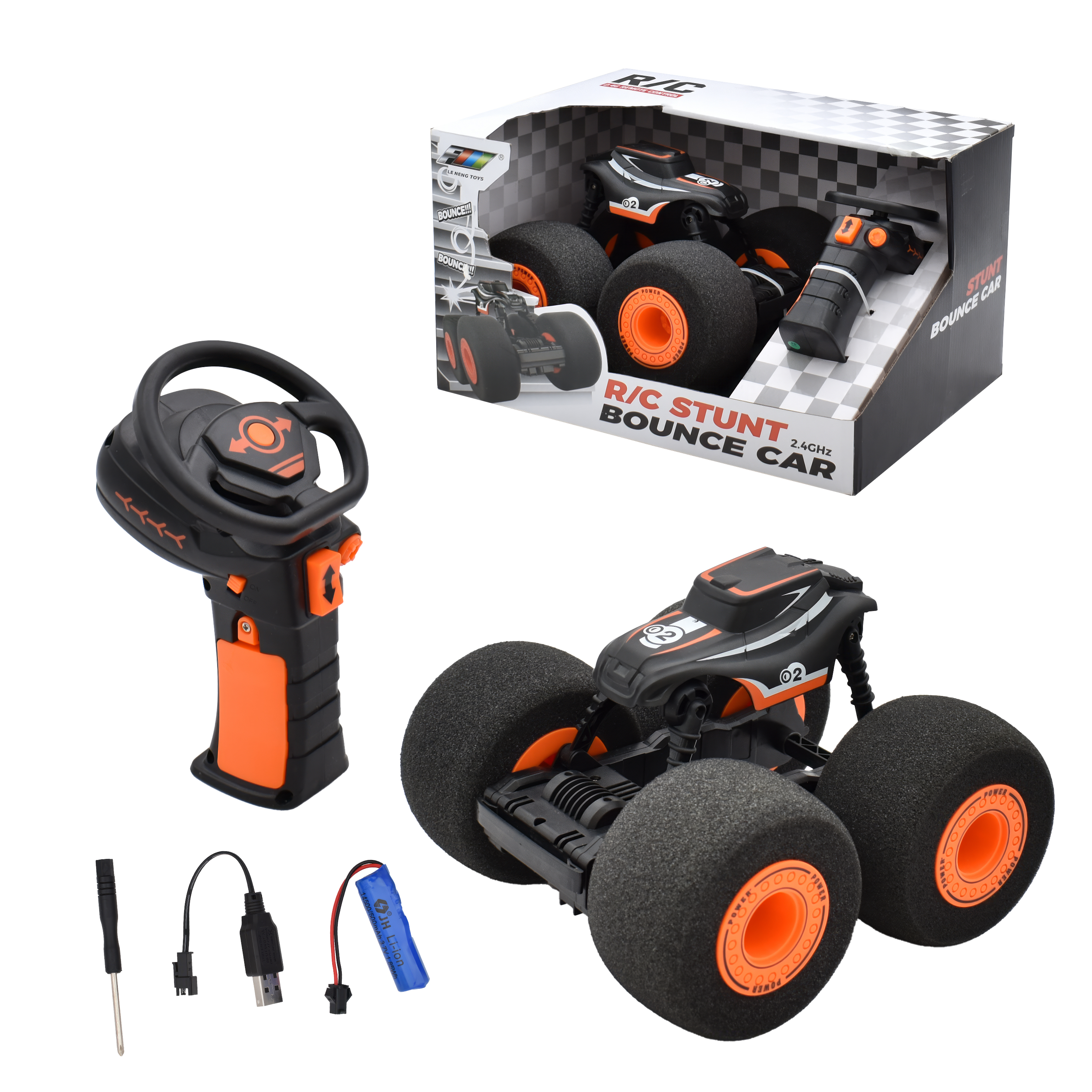  Acrobatic Monster Car - Remote Control - Car Games 
