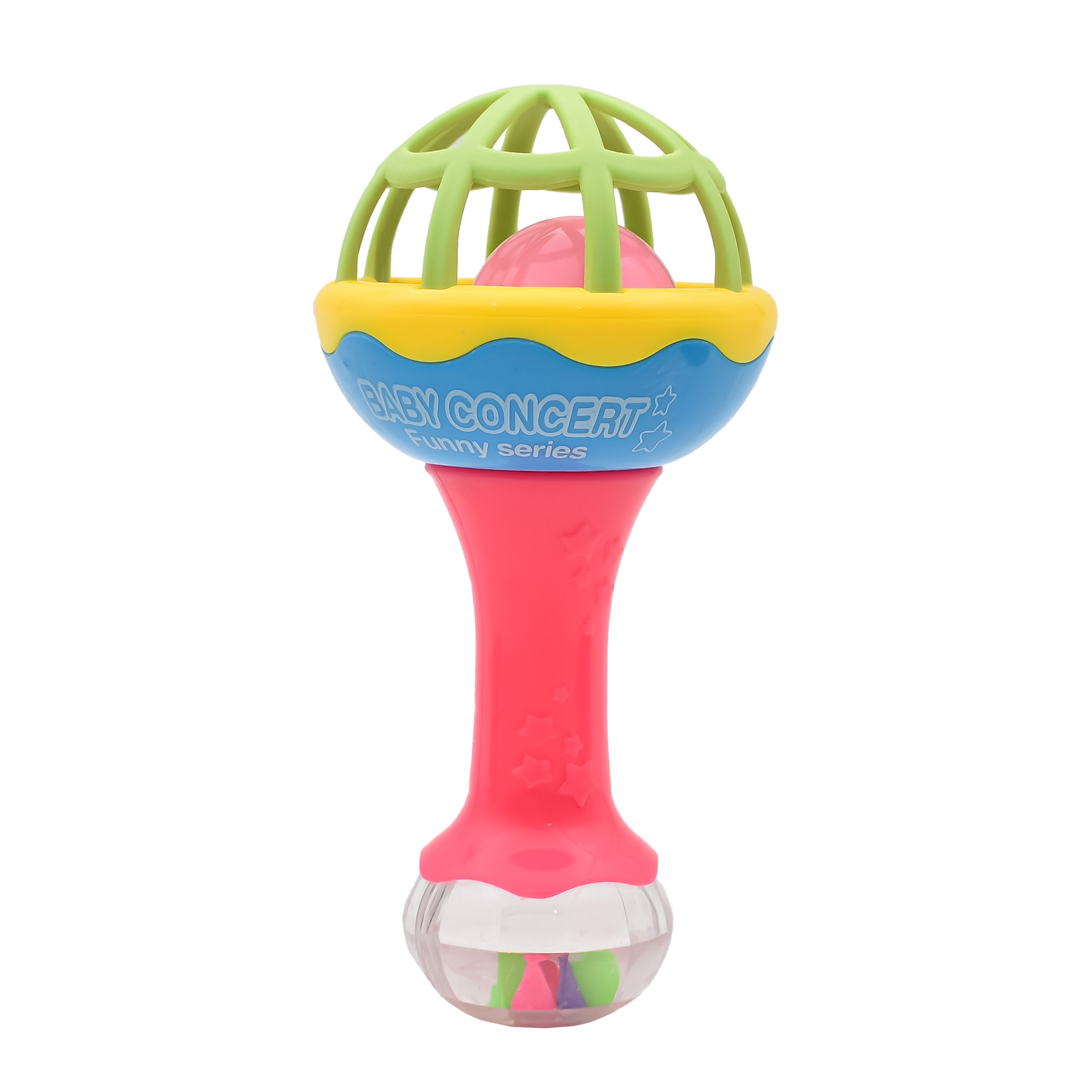  Colorful rattle for newborns 
