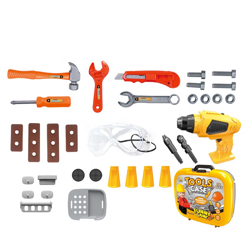  Little Engineer's Repair Kit Toy - 35 Accessories 