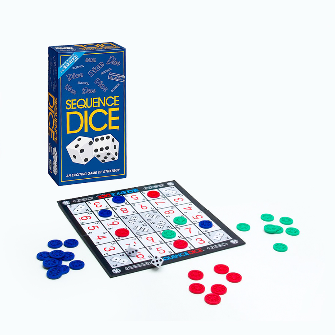  Sequence Dice Family Party Game 