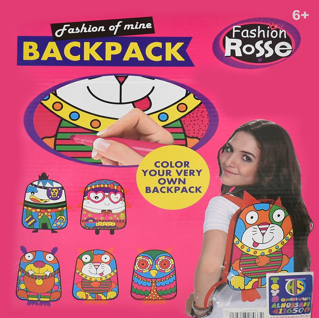  Coloring Bag + 4 Coloring Pens  