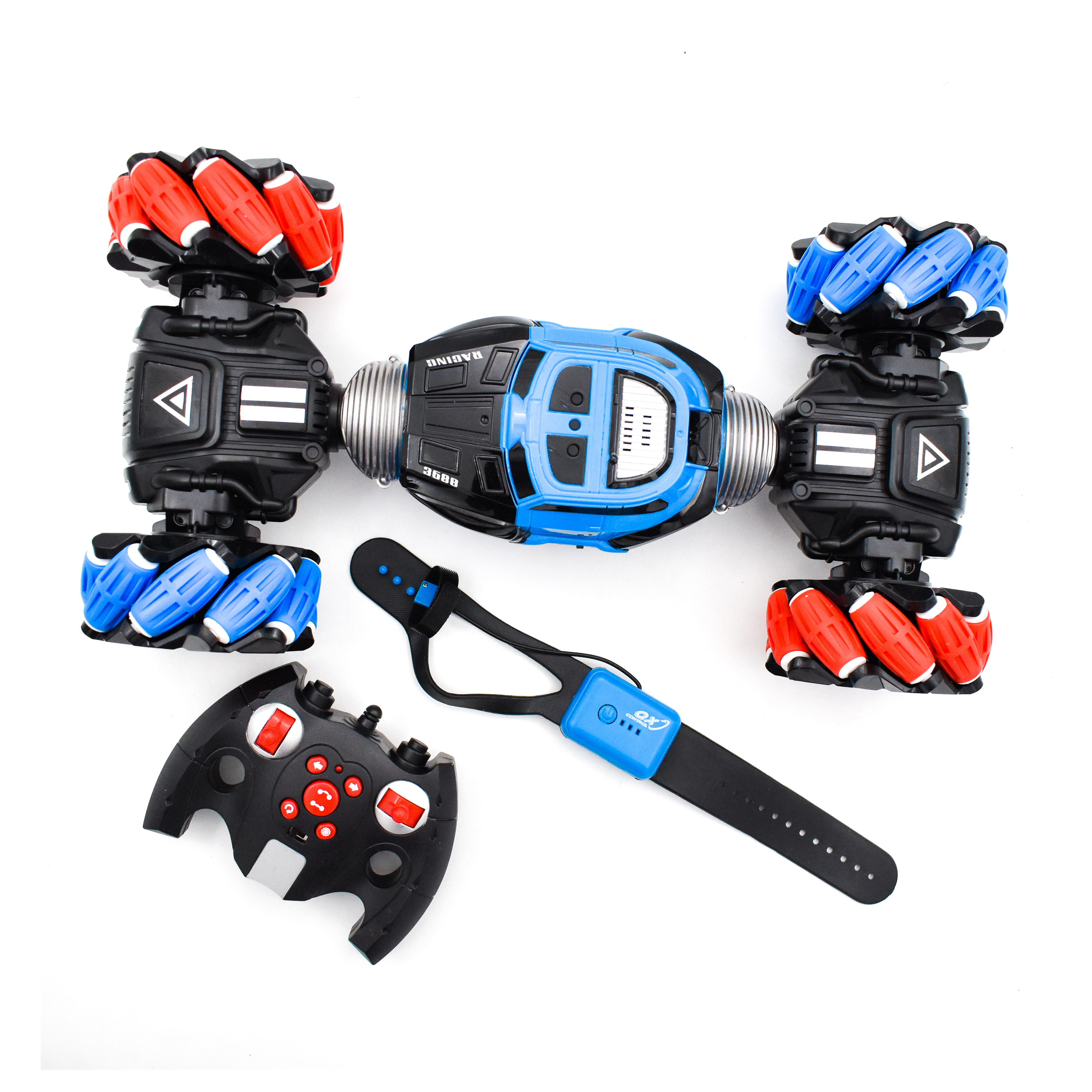  Hyper Active Stunt Car Toy With Remote Control 