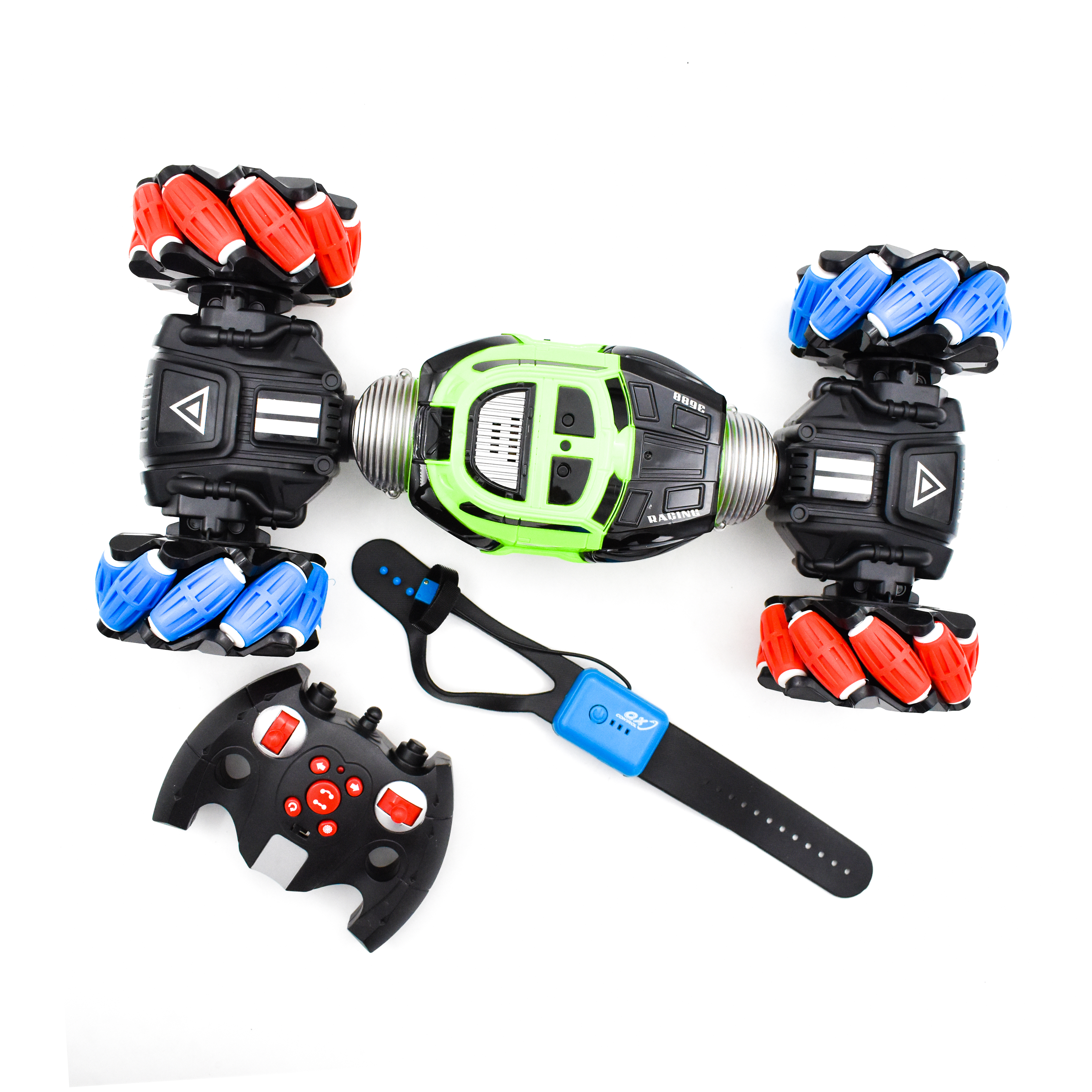  Hyper Active Stunt Car Toy With Remote Control 