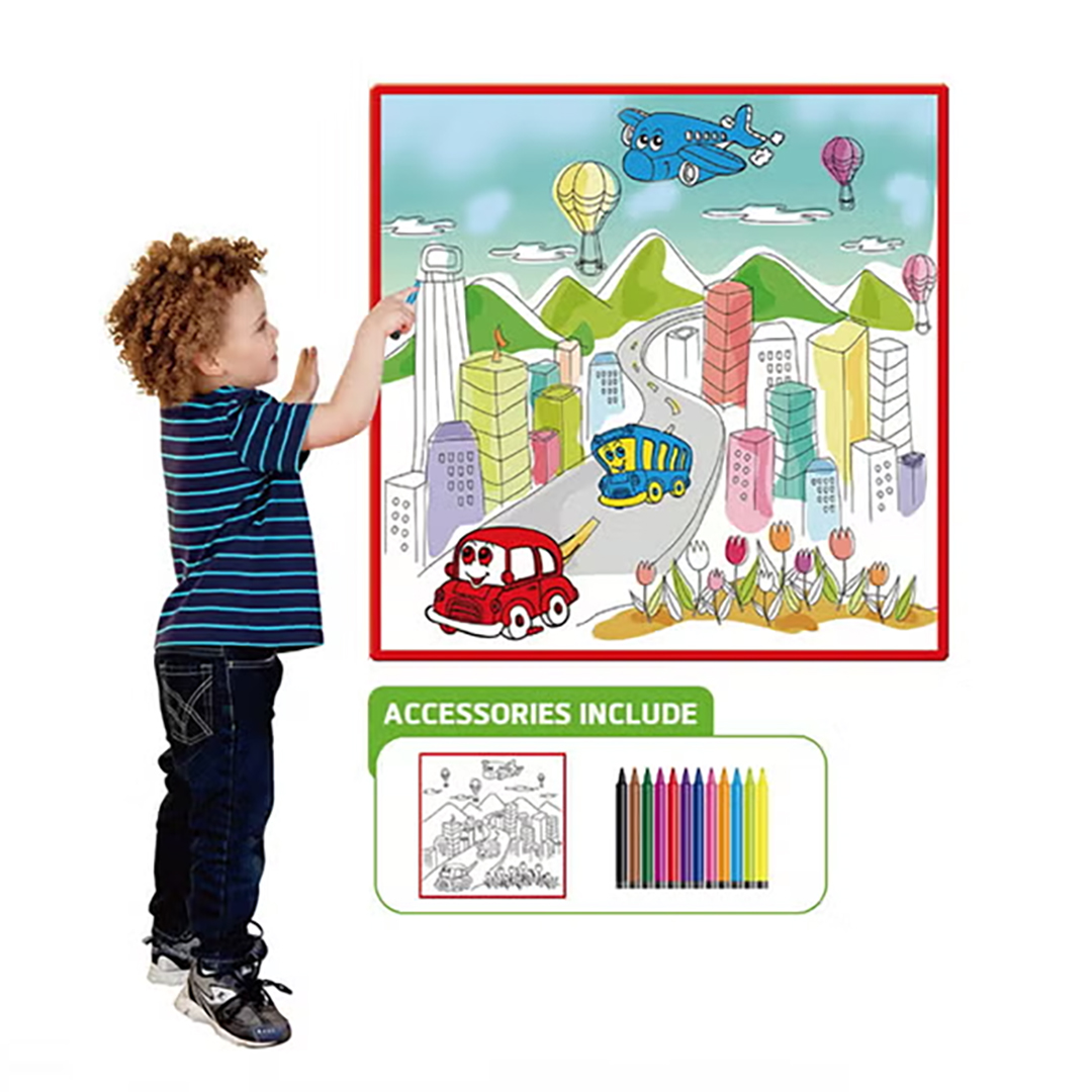  لعبة تلوين اللوحة القماشية - 80 × 80 سم - العاب مهارية 