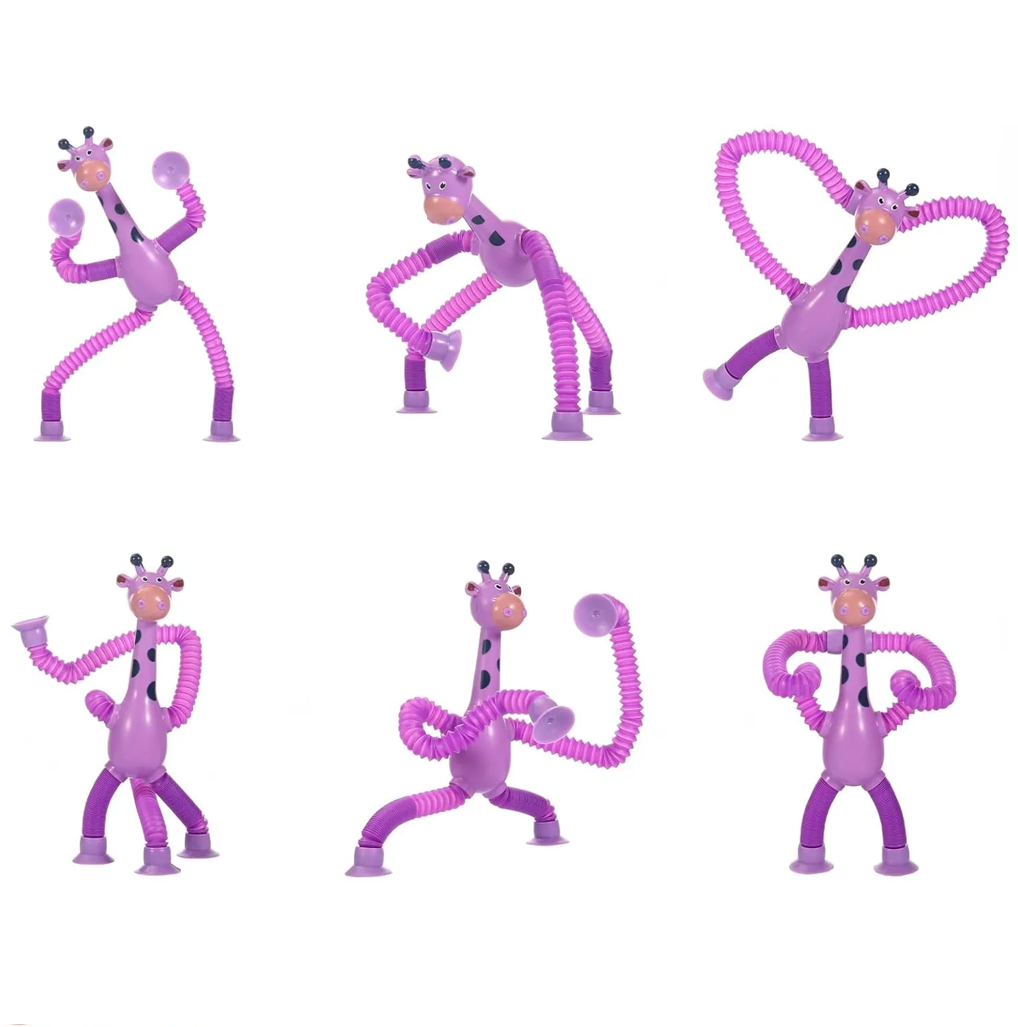  Giraffe sticky toy - 18 cm 
