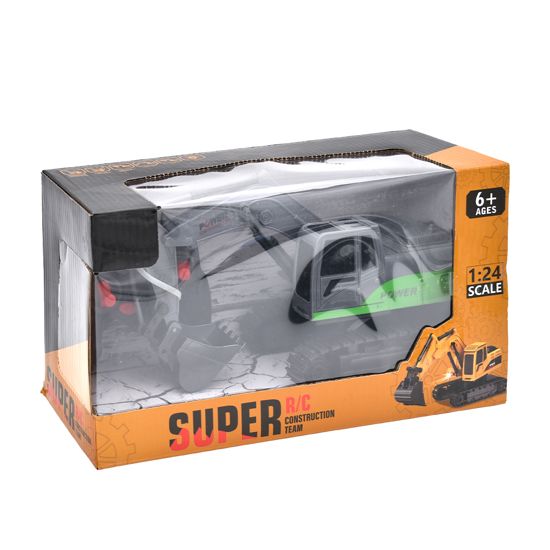  Excavator With Remote Control - Car Toys 