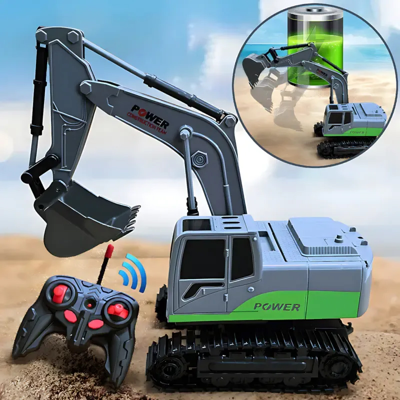  Excavator With Remote Control - Car Toys 