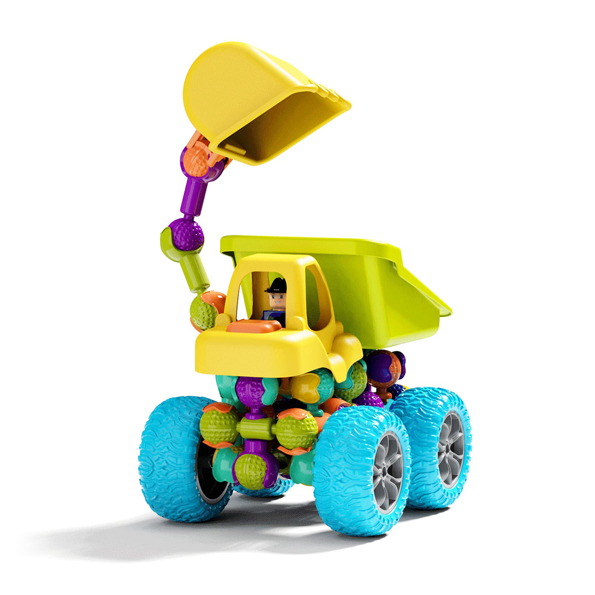 Excavator Building Toy - 39 Pieces 