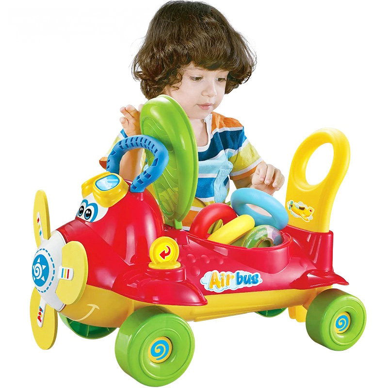  Colorful Airplane Push Cart 