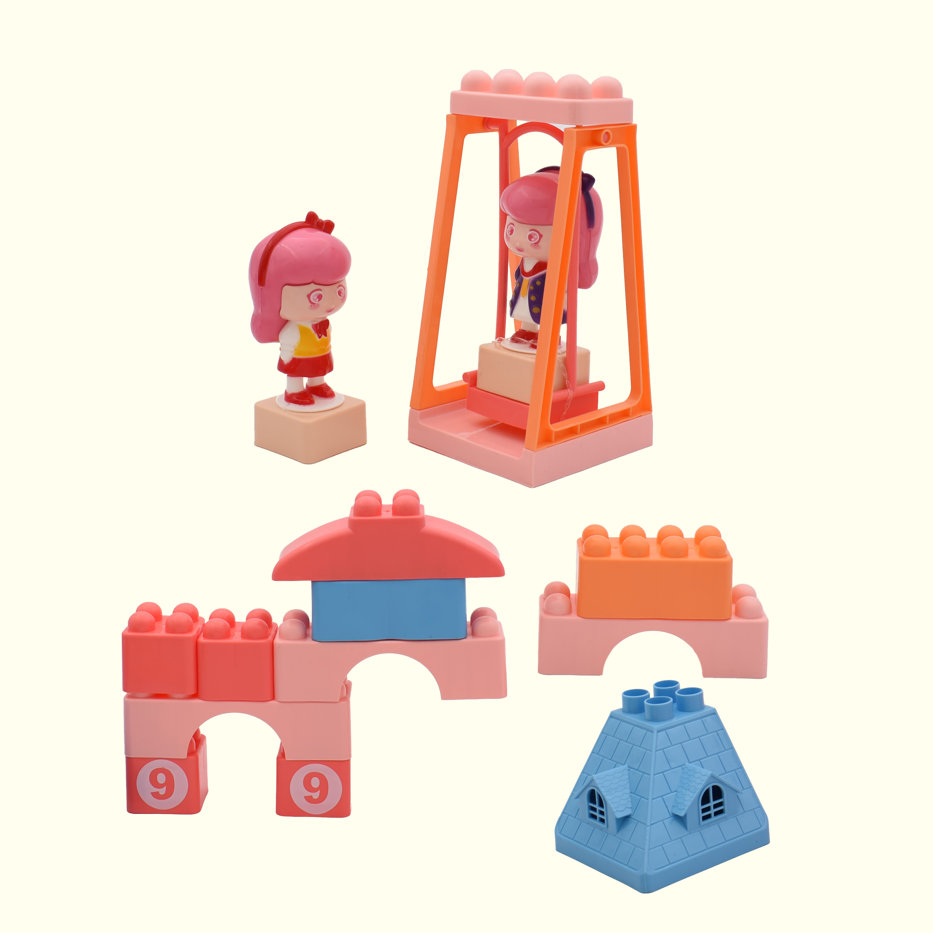  Assembly Pieces Set - Castle Theme - 81 Pieces 
