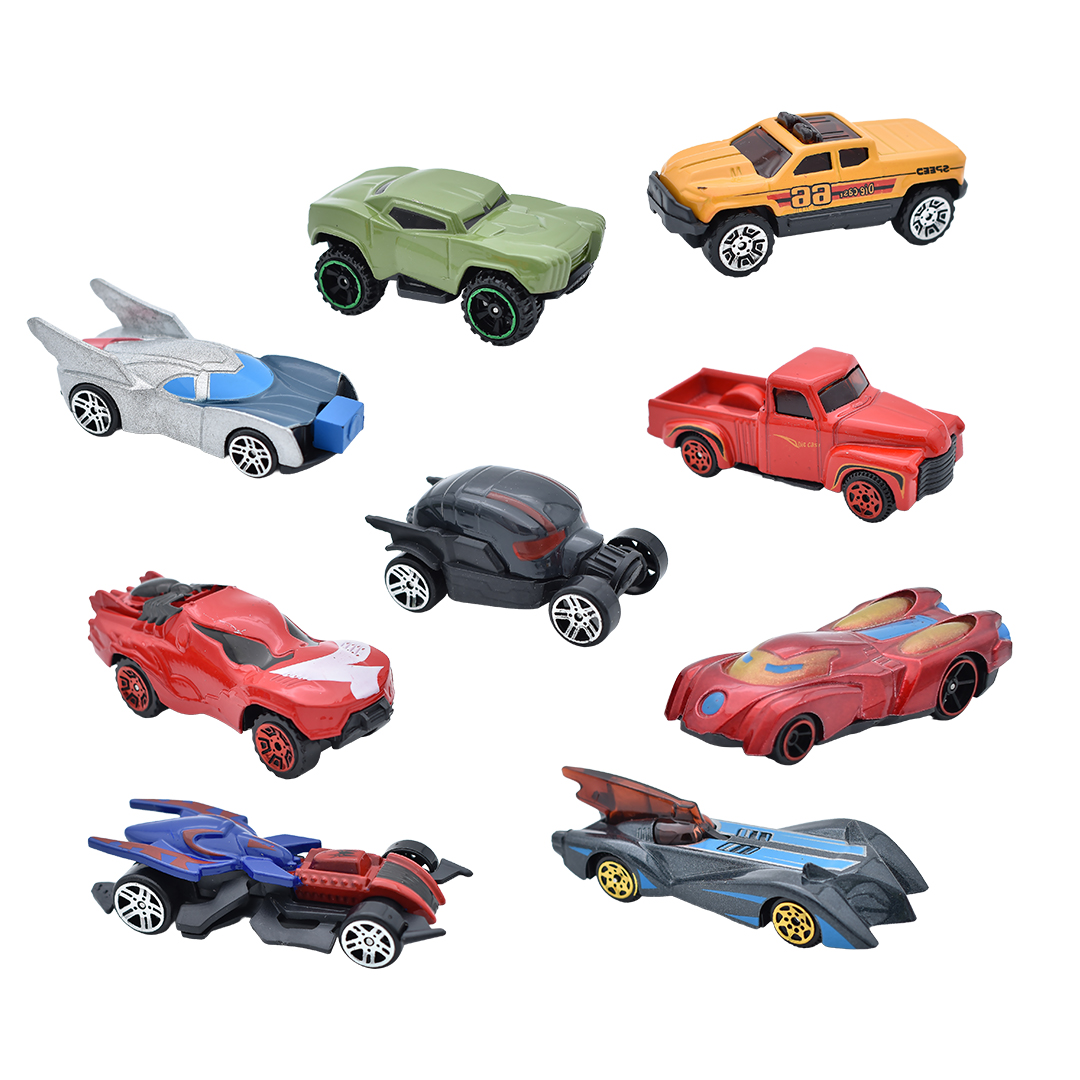  مجموعة سيارات لعب مصبوبة Die-Cast متنوعة - سيارات 