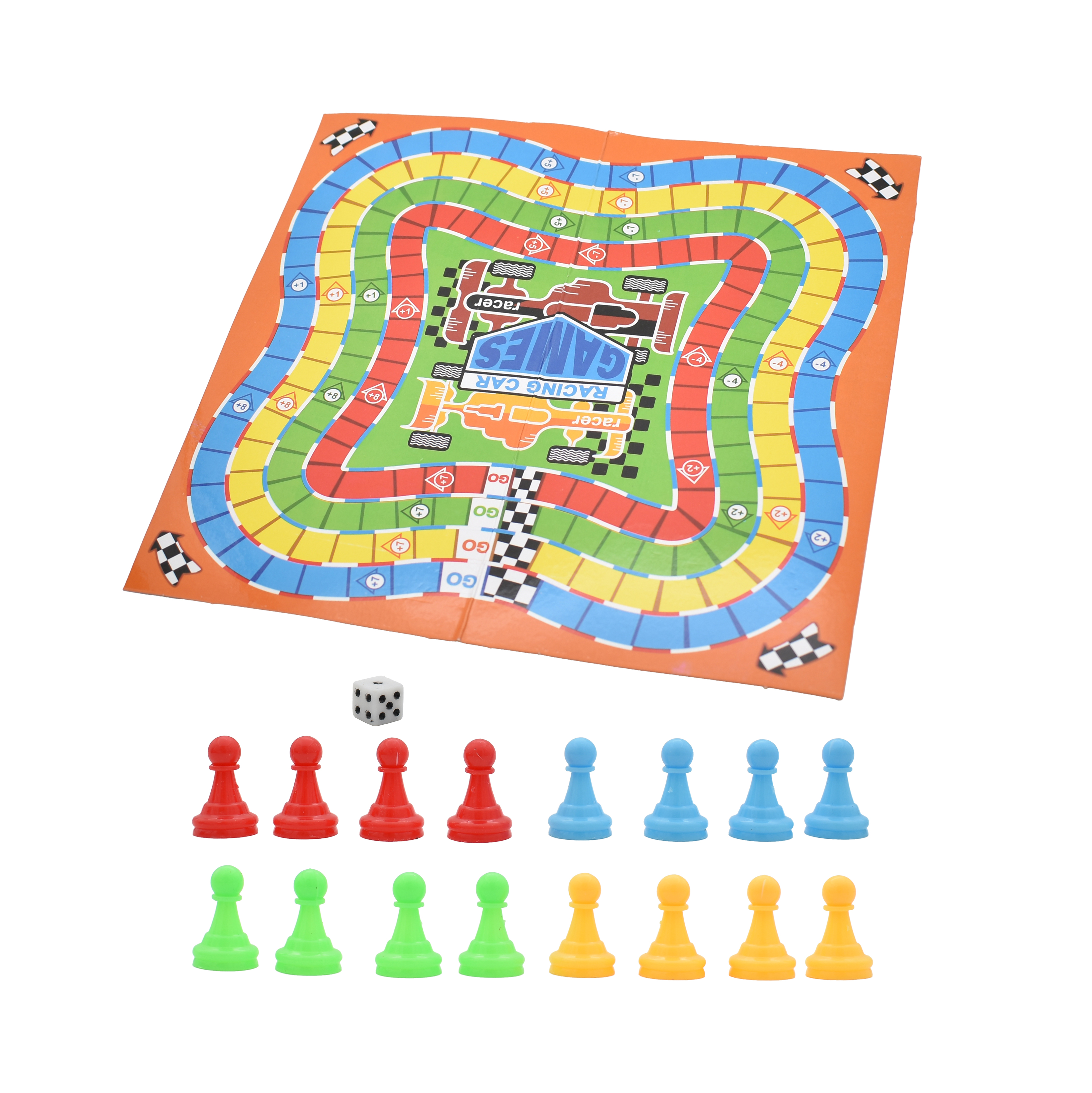  Paper Car Racing Game With Dice - Group Games 