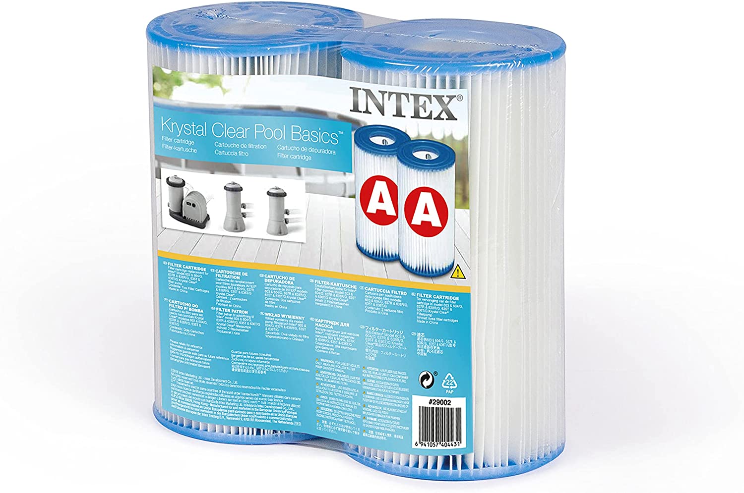  FILTER CARTRIDGE A TWIN PACK 