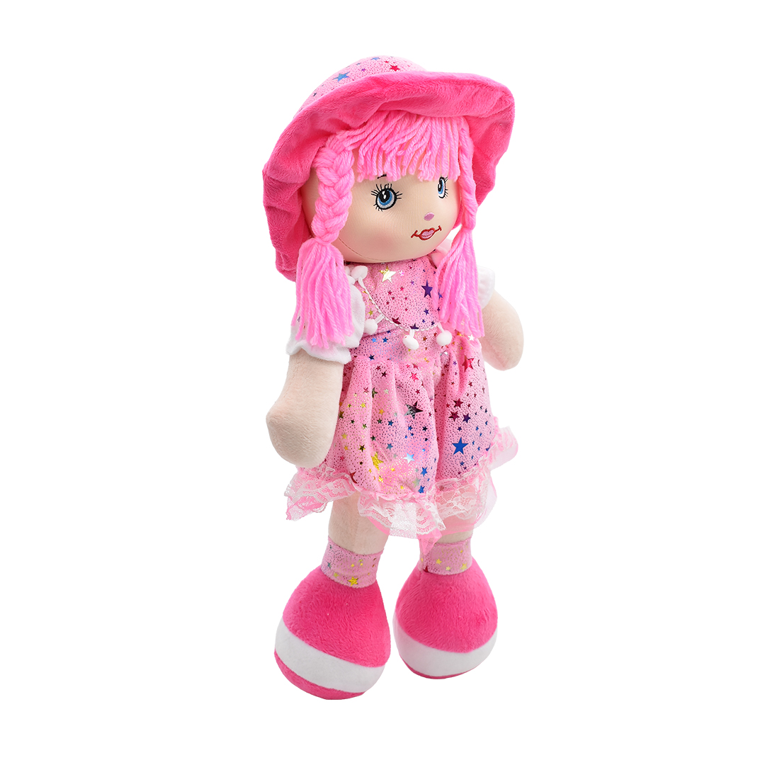  دمية قطنية مع قبعة - العاب العرائس 