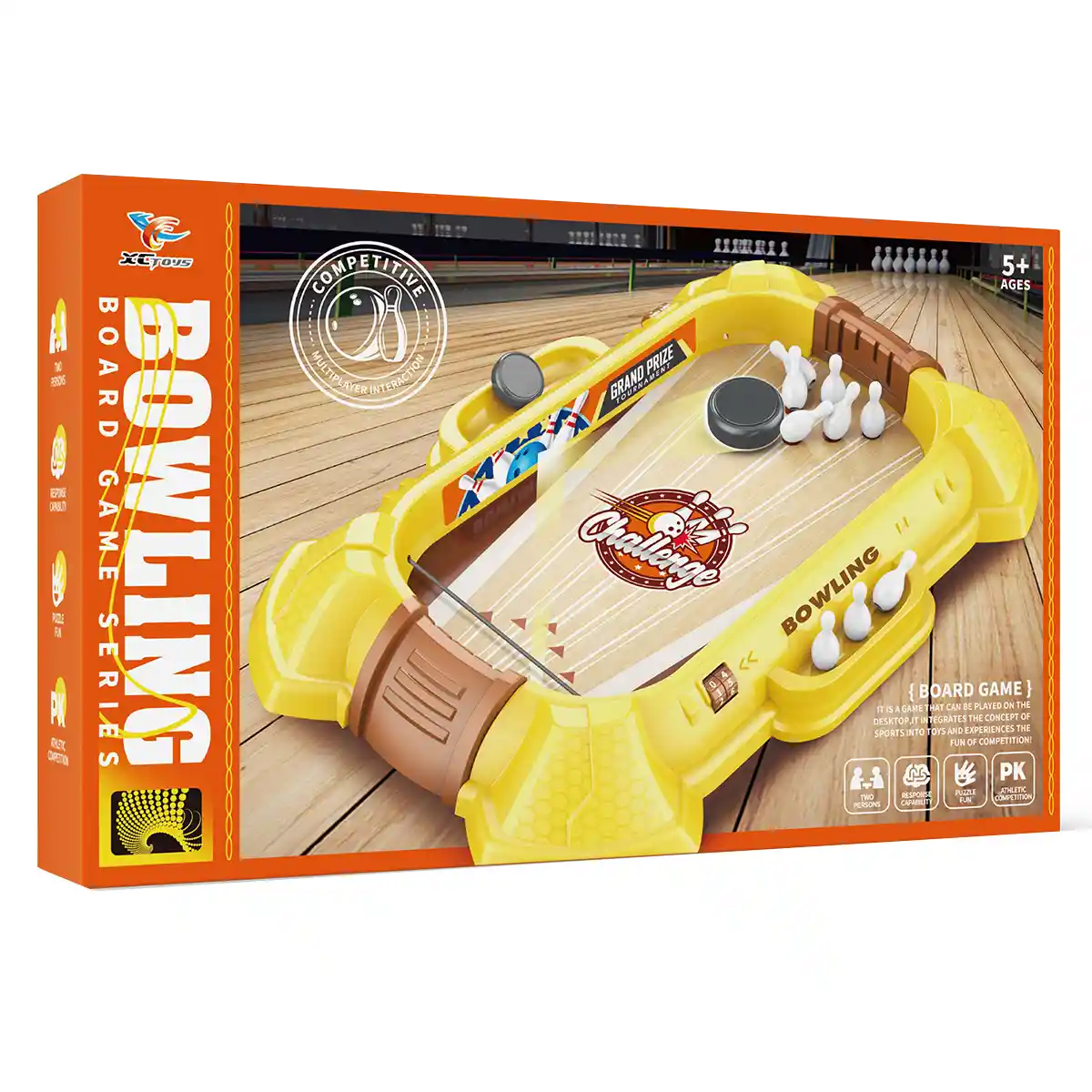  Group games - bowling platform game 