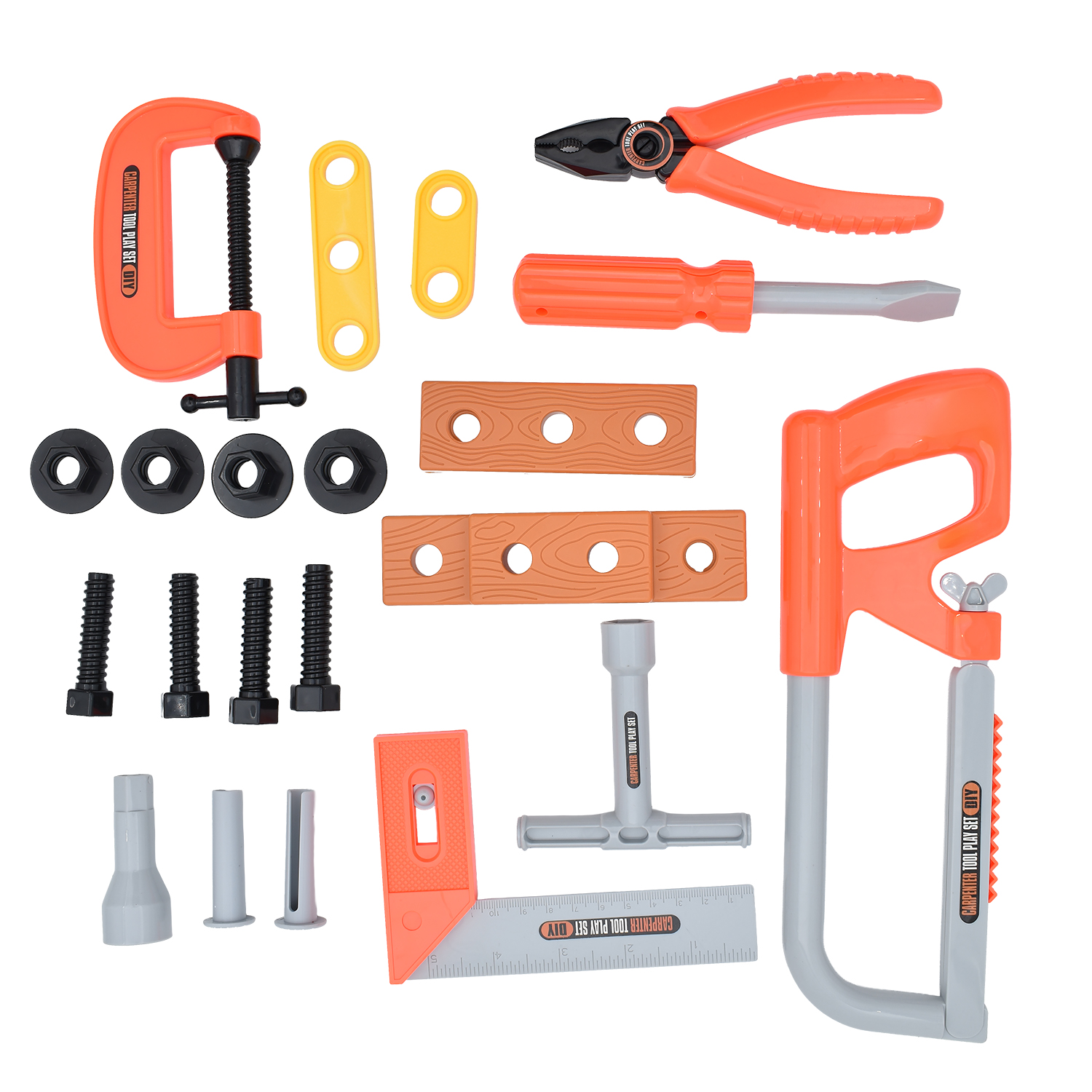  مجموعة أدوات بناء ونجارة فاخرة للأطفال - العاب اولاد وبنات 