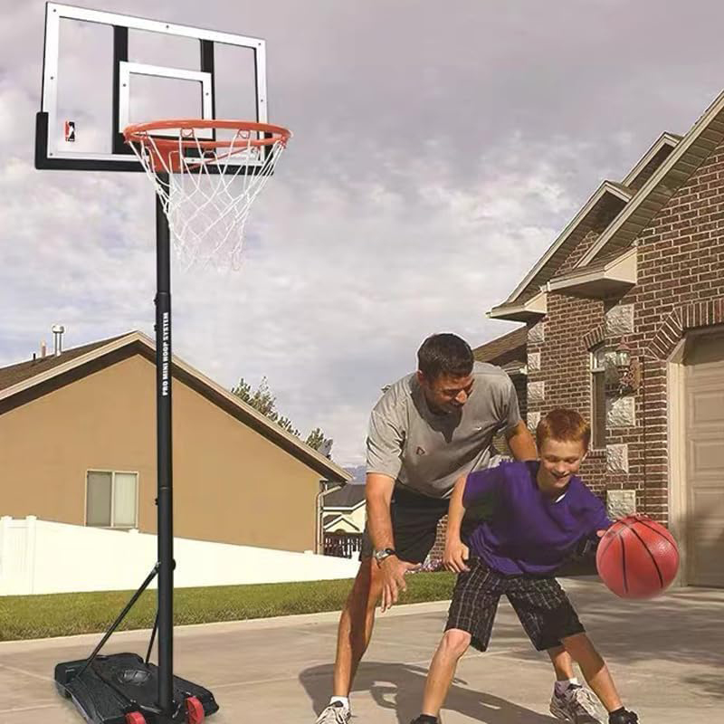  Professional Metal Basketball Hoop - 236 Cm - Sports Equipment 