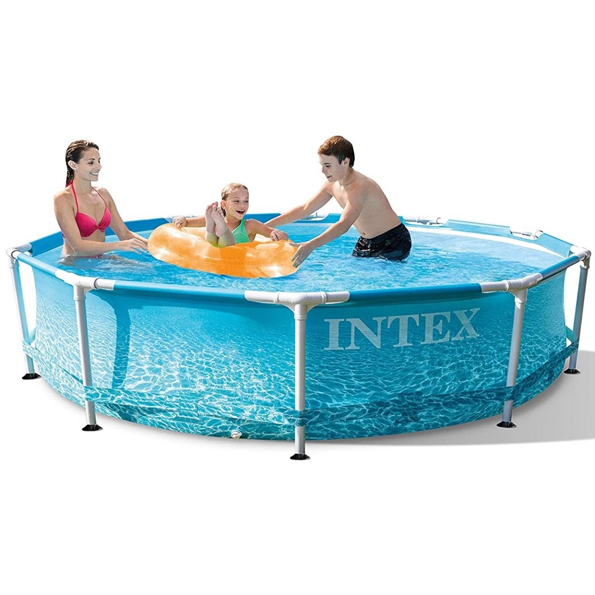  Beachside Metal Frame Pool 305x76 cm - Water Toys and swimming pools - INTEX 