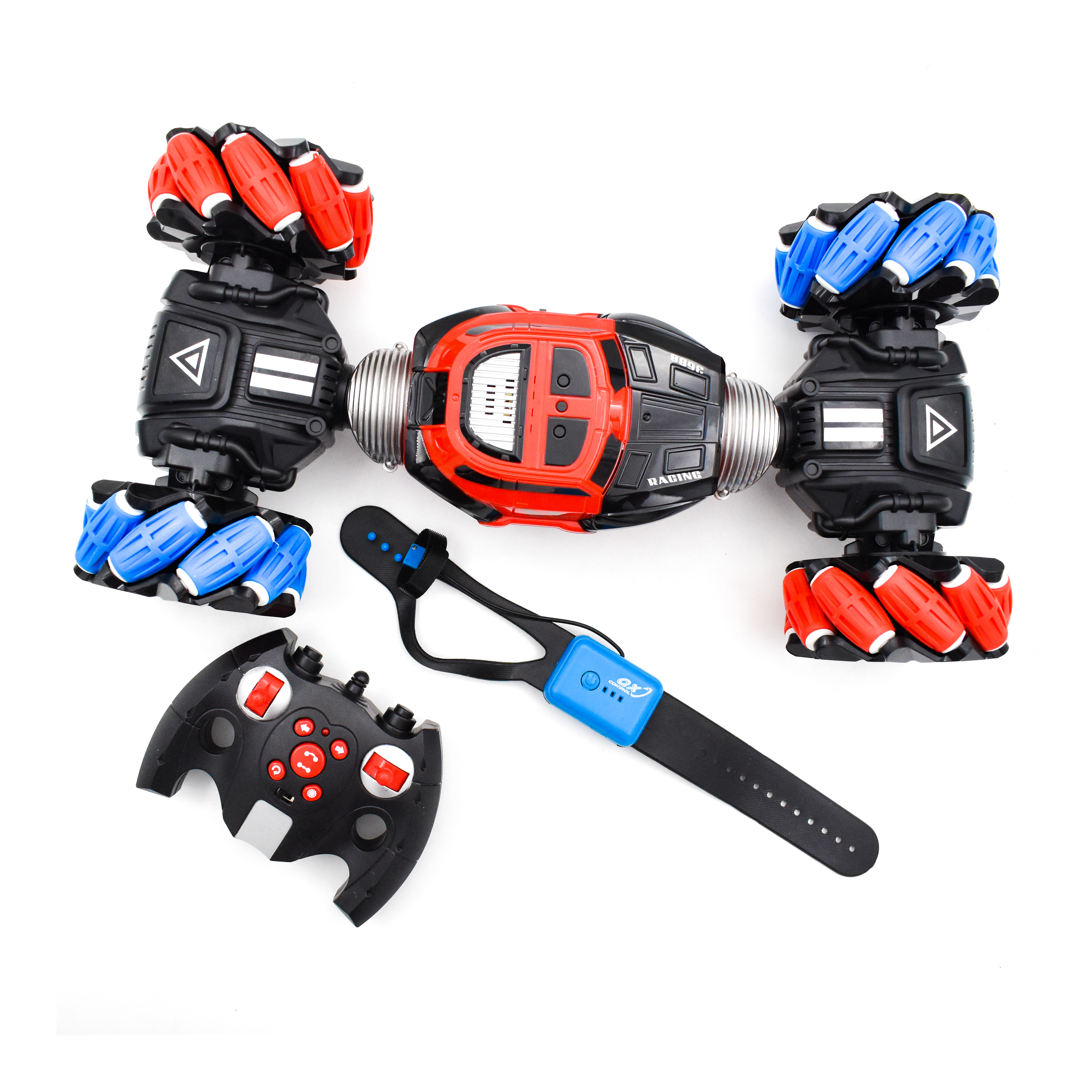  Hyper Active Stunt Car Toy With Remote Control 
