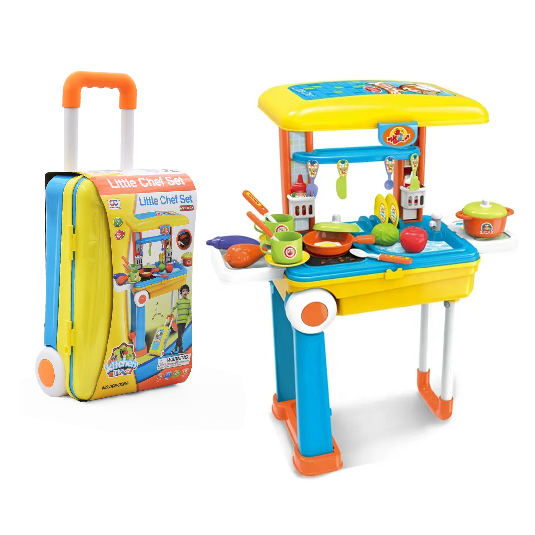  Kitchen And Cooking Utensil Bag - Pretend Games 