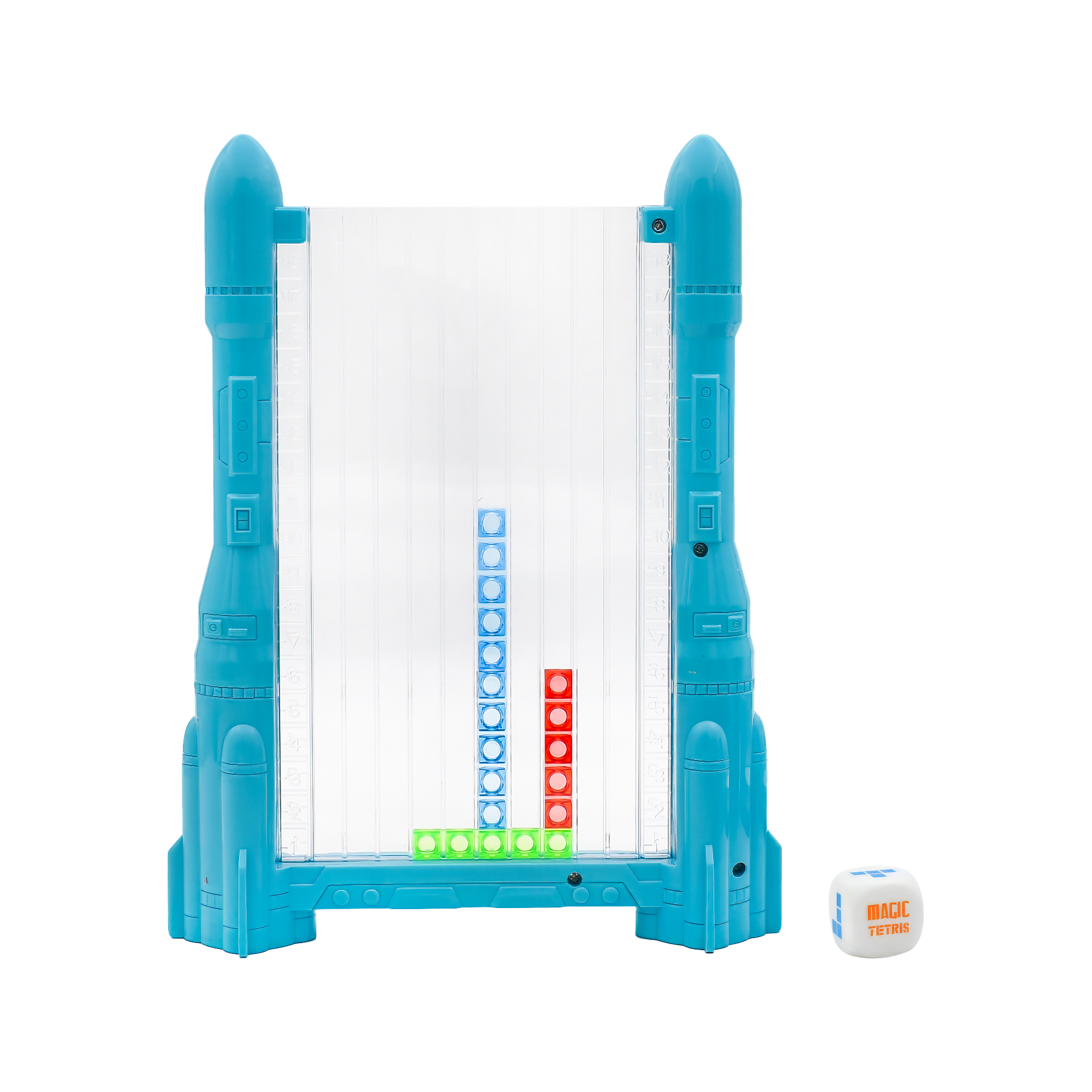  Tetris Building Blocks Platform - 72 Pieces 
