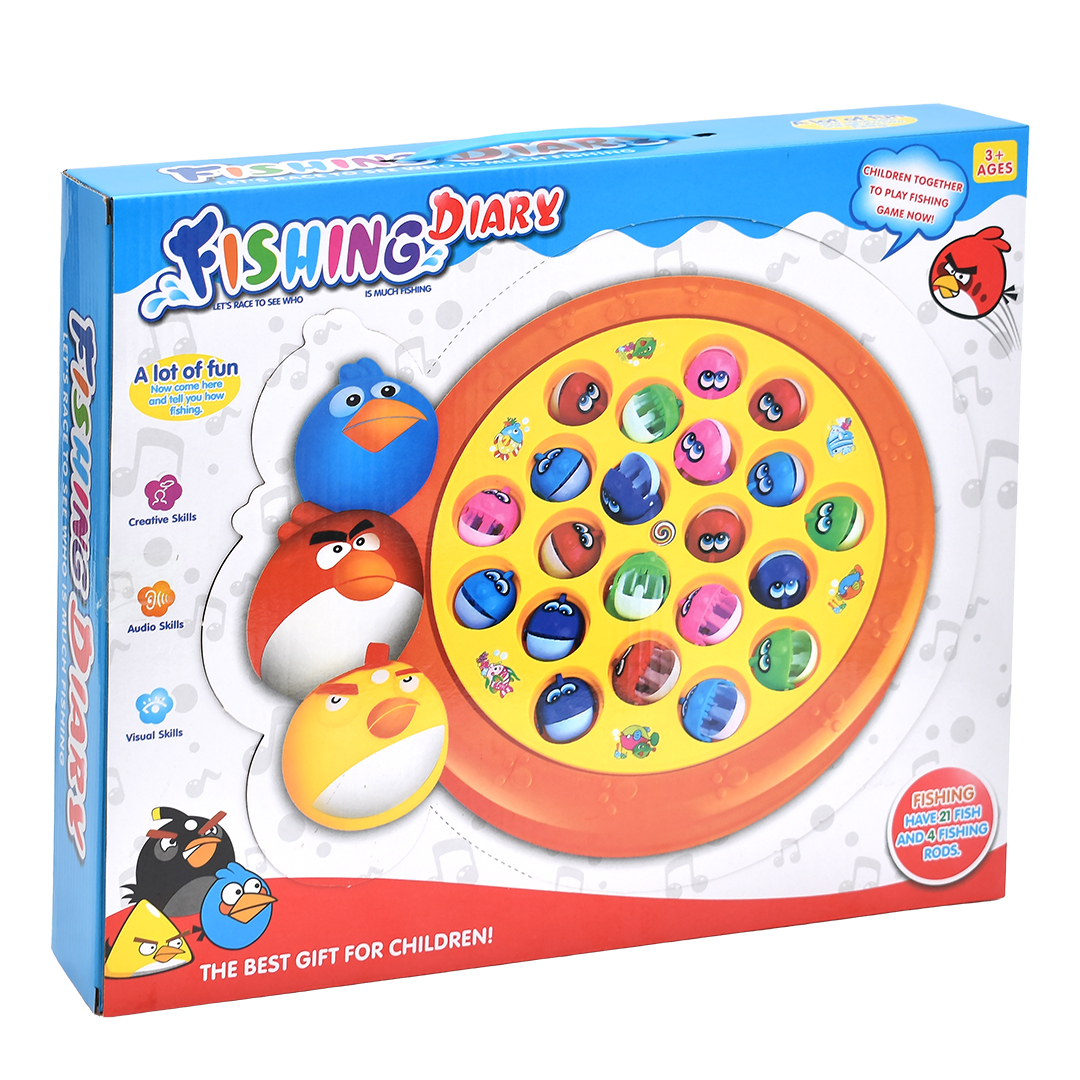  Competitive Fishing Set - Angry Birds Edition 