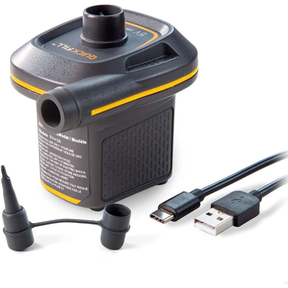  مضخة هواء صغيرة تعمل بمنفذ USB للتعبئة السريعة 