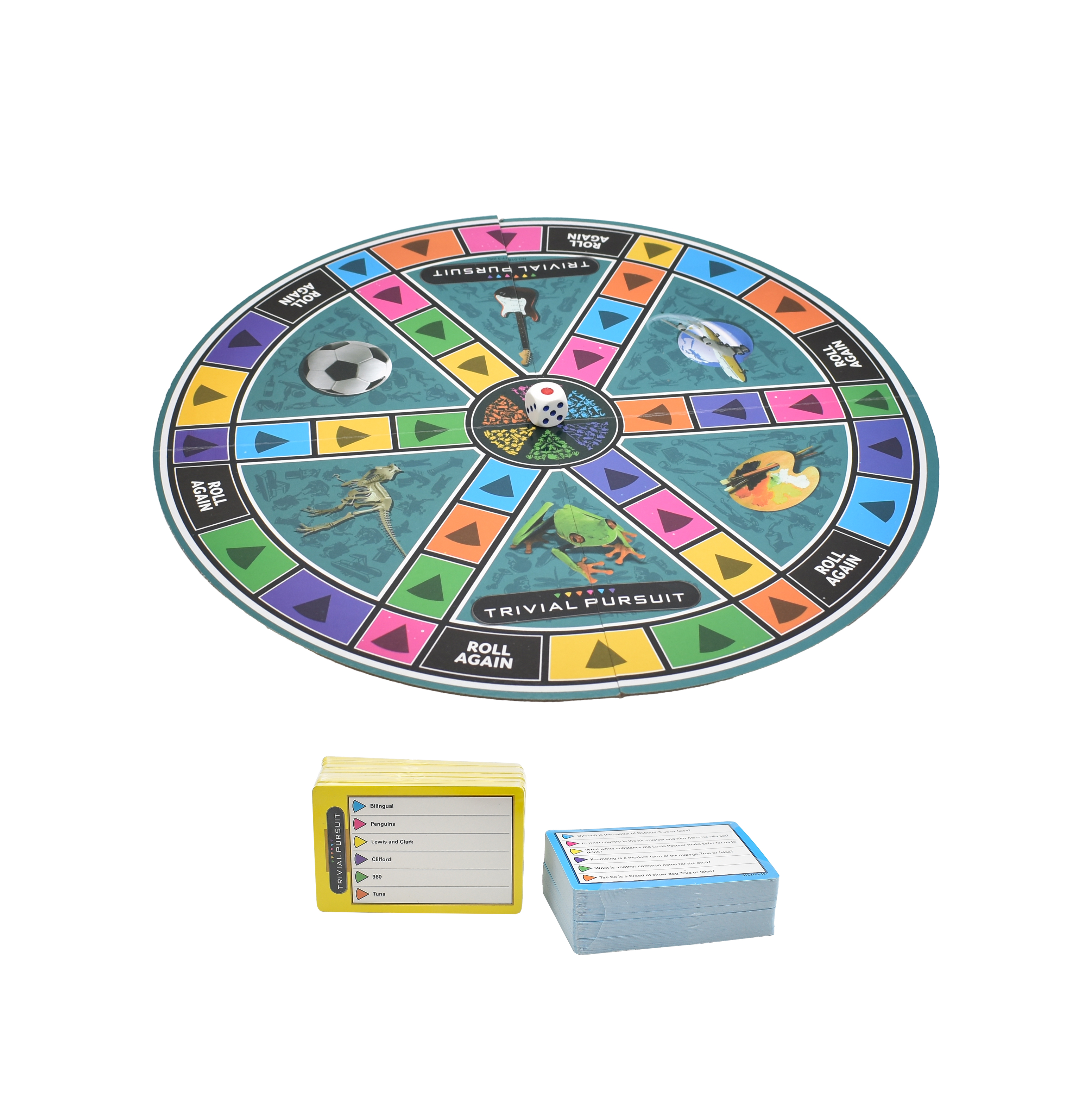  لعبة Trivial Pursuit الشهيرة - الاصدار العائلي - لغة انجليزية 