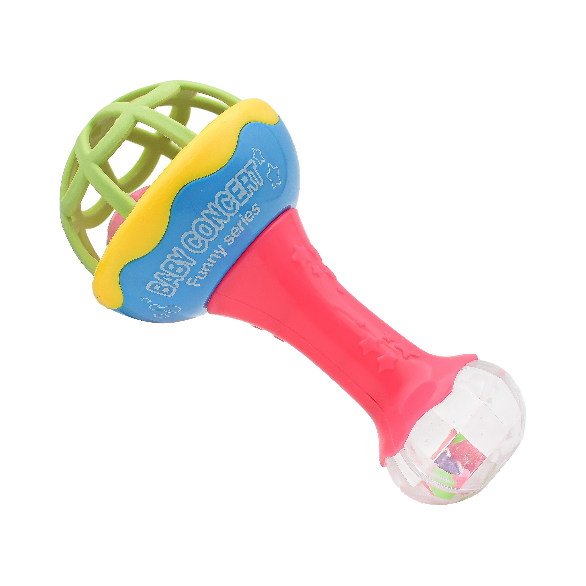  Colorful rattle for newborns 