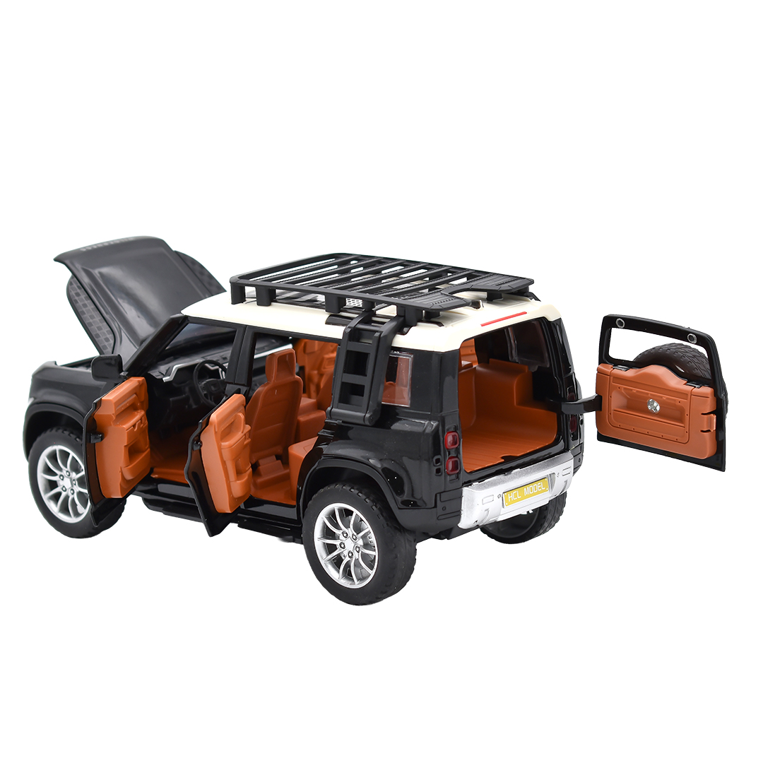  Land Rover Defender Diecast Metal Car - 1:22 - Car Games 