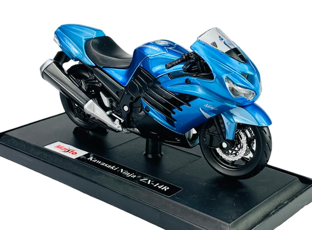  نموذج دراجة نارية مصبوب من المعدن من مايستو، إصدار خاص، كاواساكي نينجا ZX-14R، بمقياس 1:18 