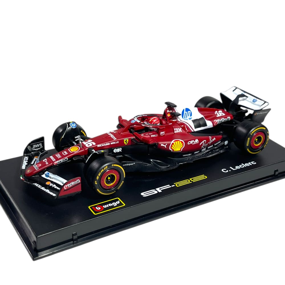  سيارة فيراري SF-25 شارل لوكلير من طراز F1 من بوراجو سيجنتشر بمقياس 1/43 