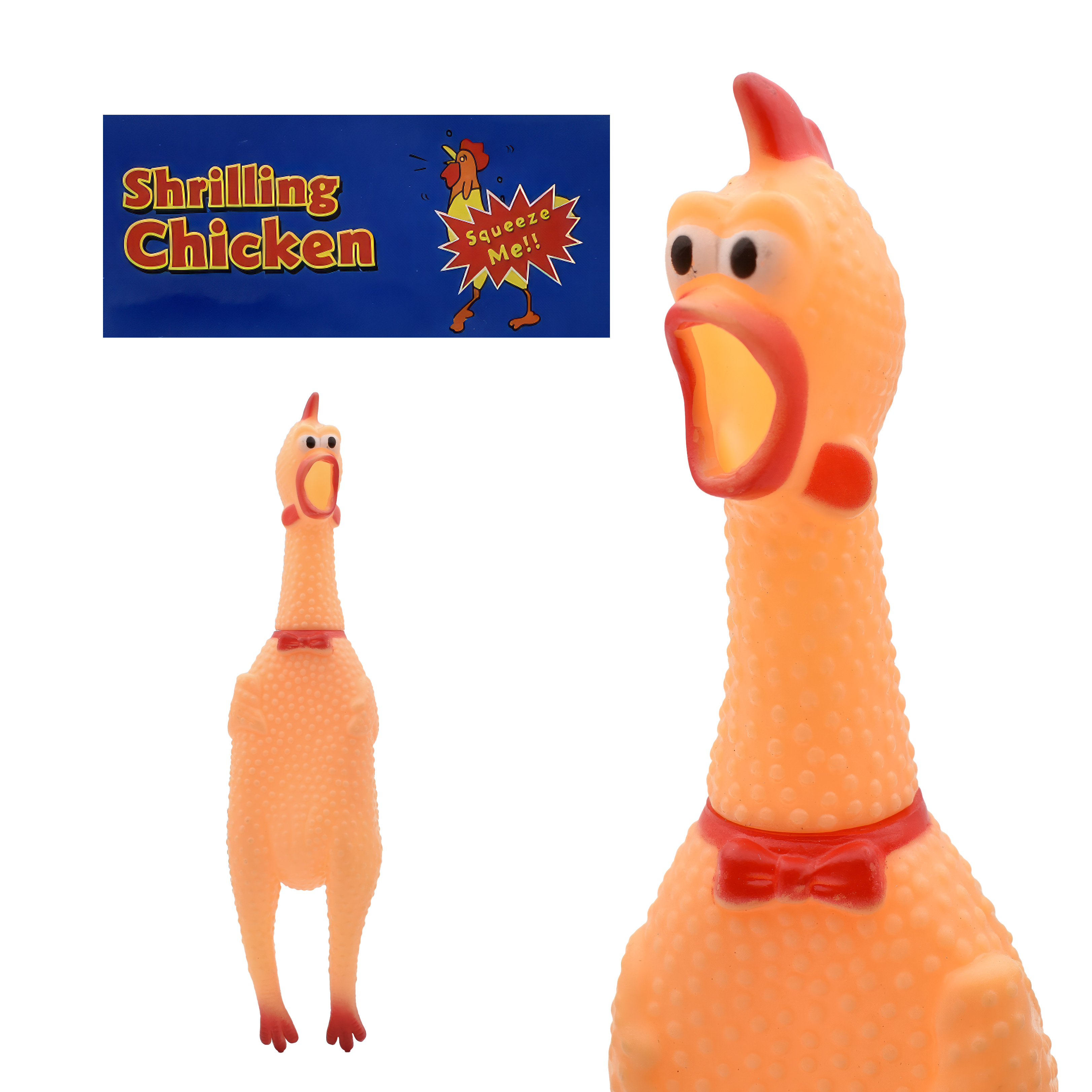  Funny rubber chicken 
