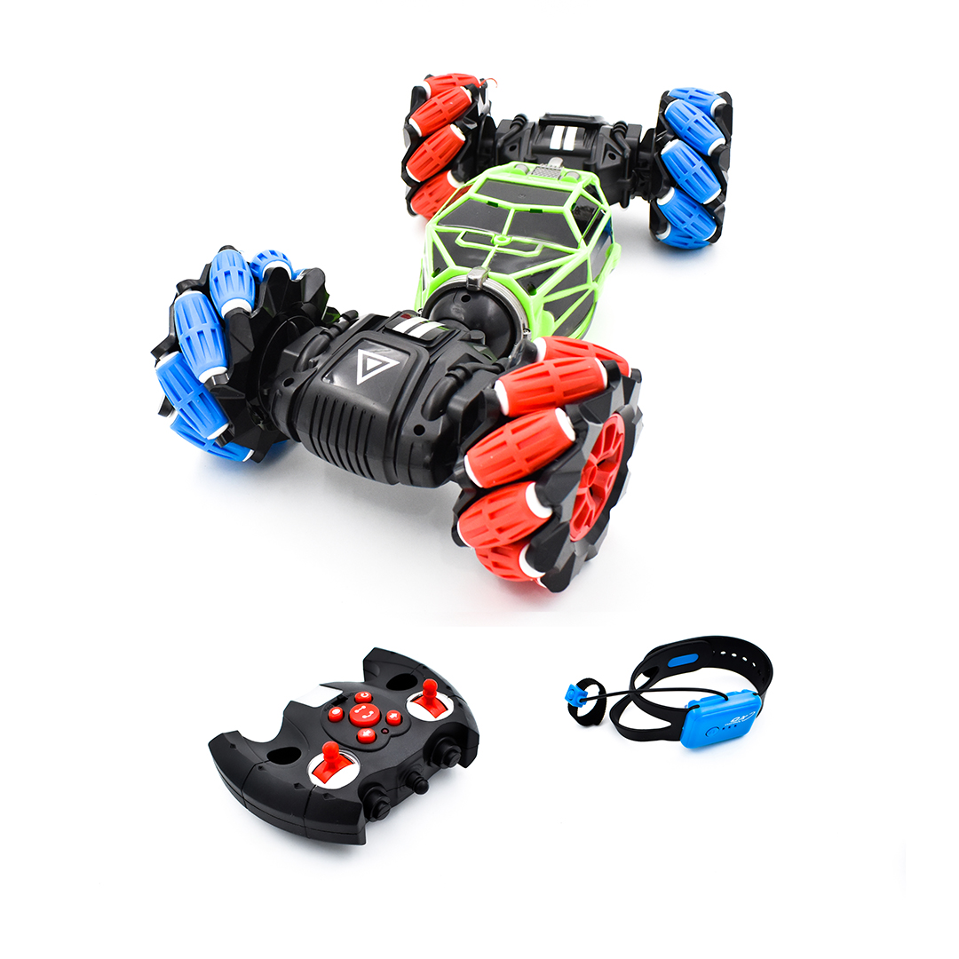  Hyper Active Stunt Car Toy With Remote Control 