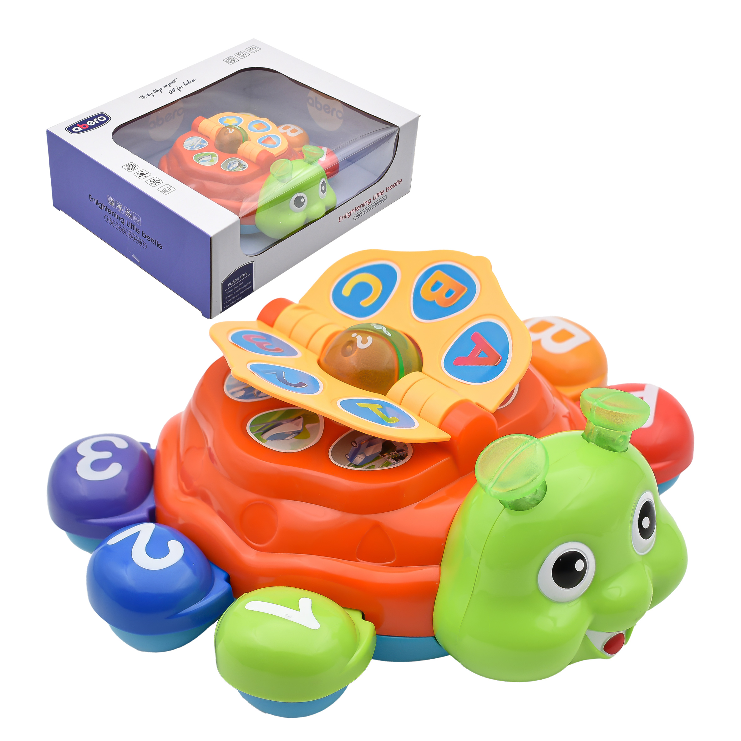  Musical ladybug toy for newborns 